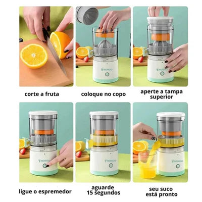 Espremedor Frutas Portátil USB | Citrus Pró | 40% OFF