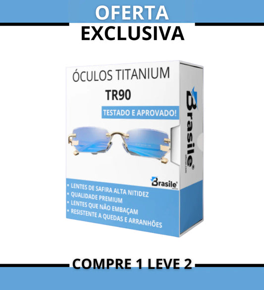 F - [COMPRE 1 LEVE 2] Óculos de Grau Inteligente TR90